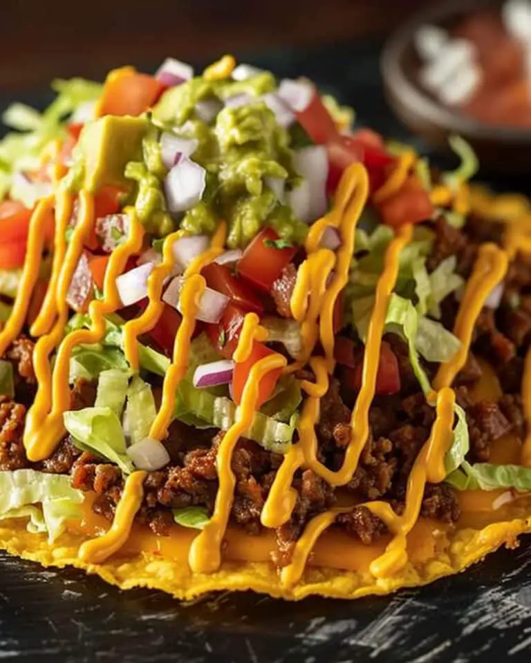 Taco Bell–Style Tostada