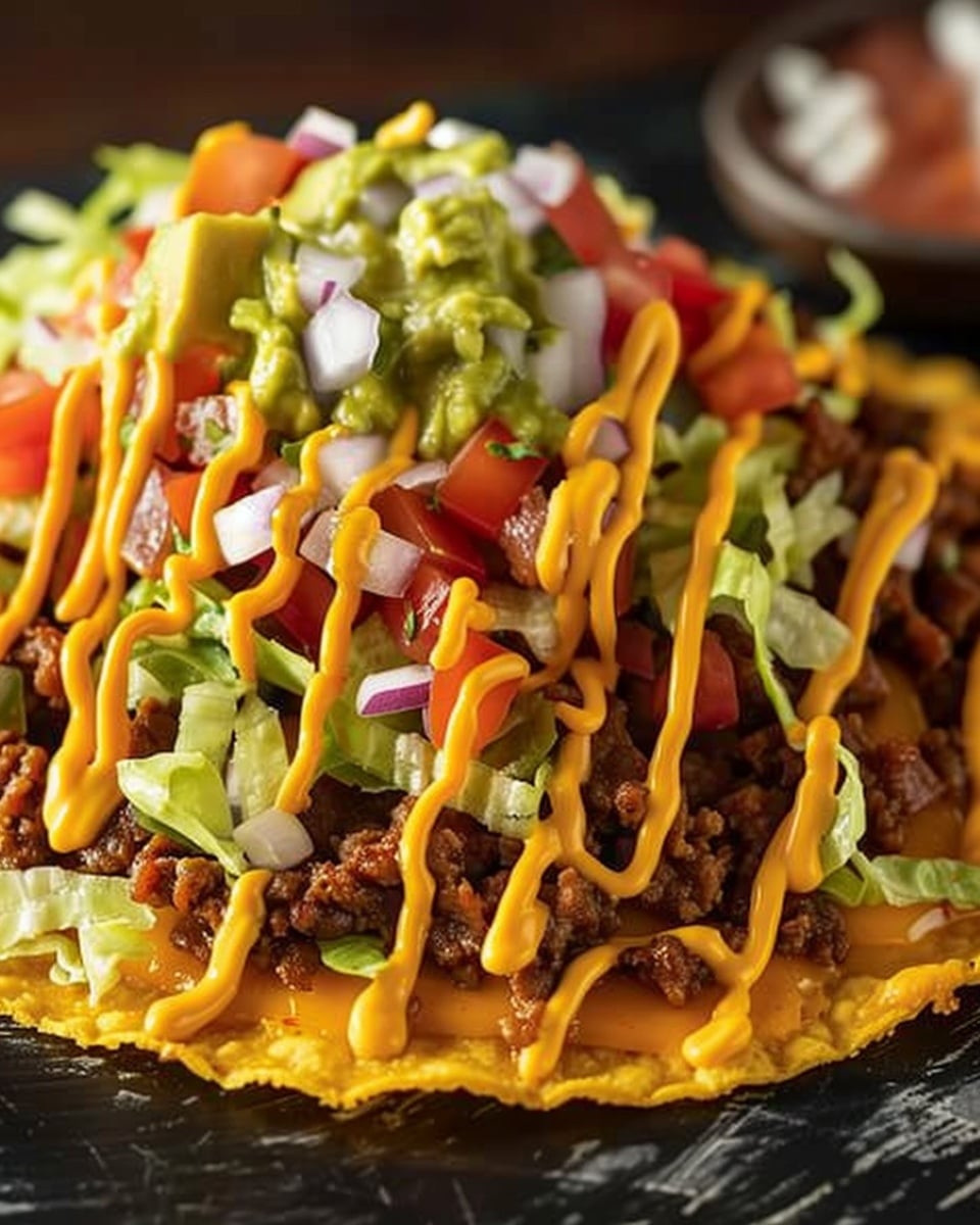 Taco Bell–Style Tostada
