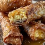 Texas Twinkies Egg Rolls With Honey