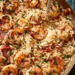 Tuscan Shrimp Orzo