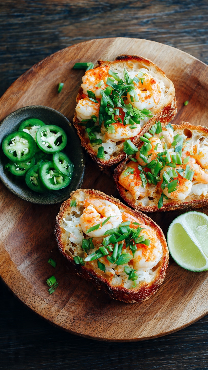 Vietnamese Shrimp Toast (Bánh Mì Nướng Tôm)
