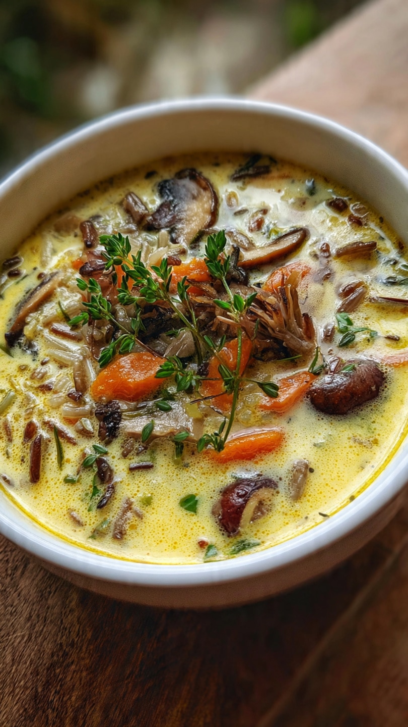 Warm Wild Rice Bowl – Fall Vegetable Dish With Coconut Milk