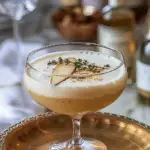 Refreshing Pear And Thyme Fizz