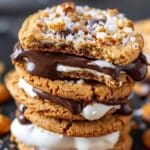 4 Ingredient Ritz S’mores Cookies