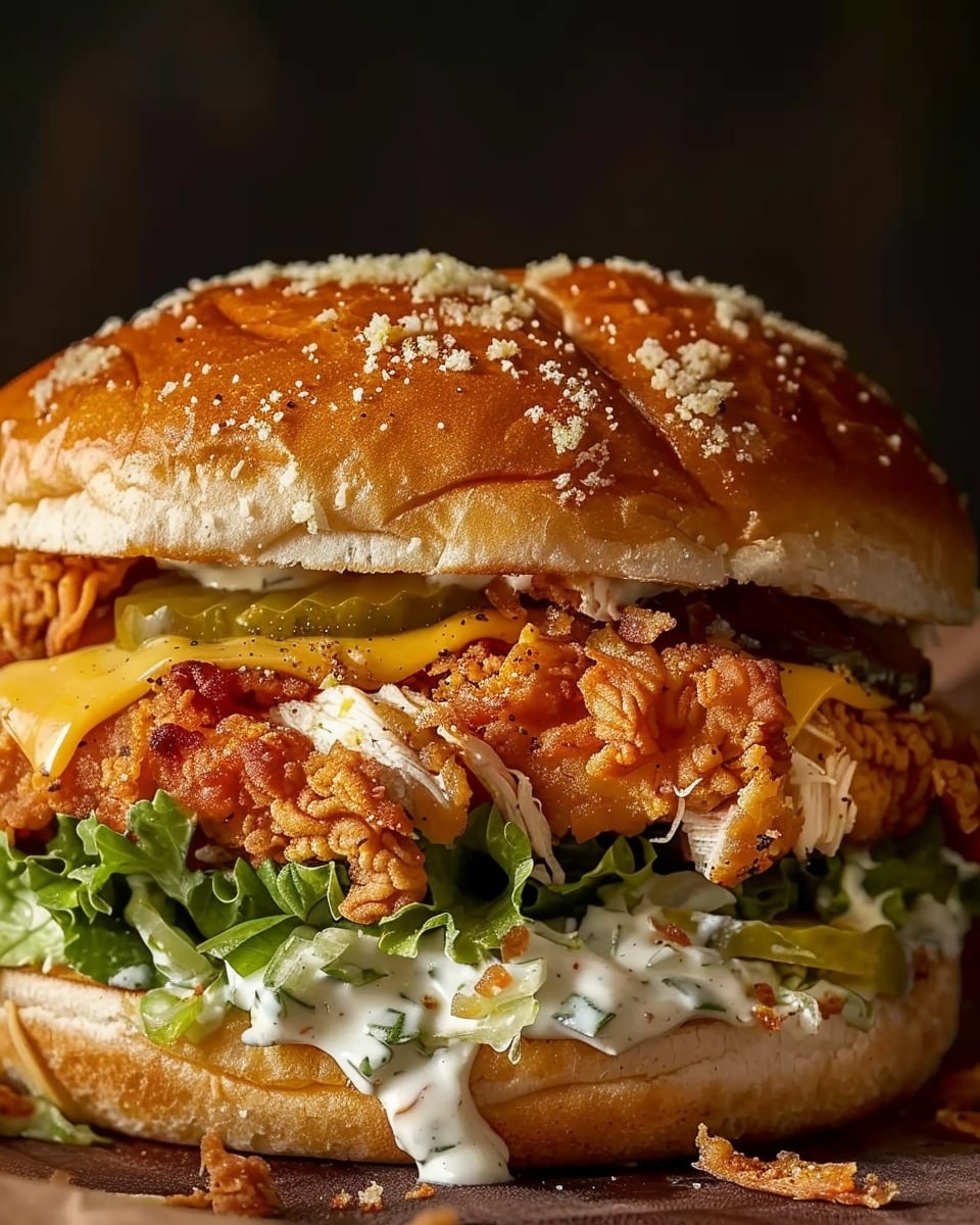5-Ingredient Crack Chicken Sandwich
