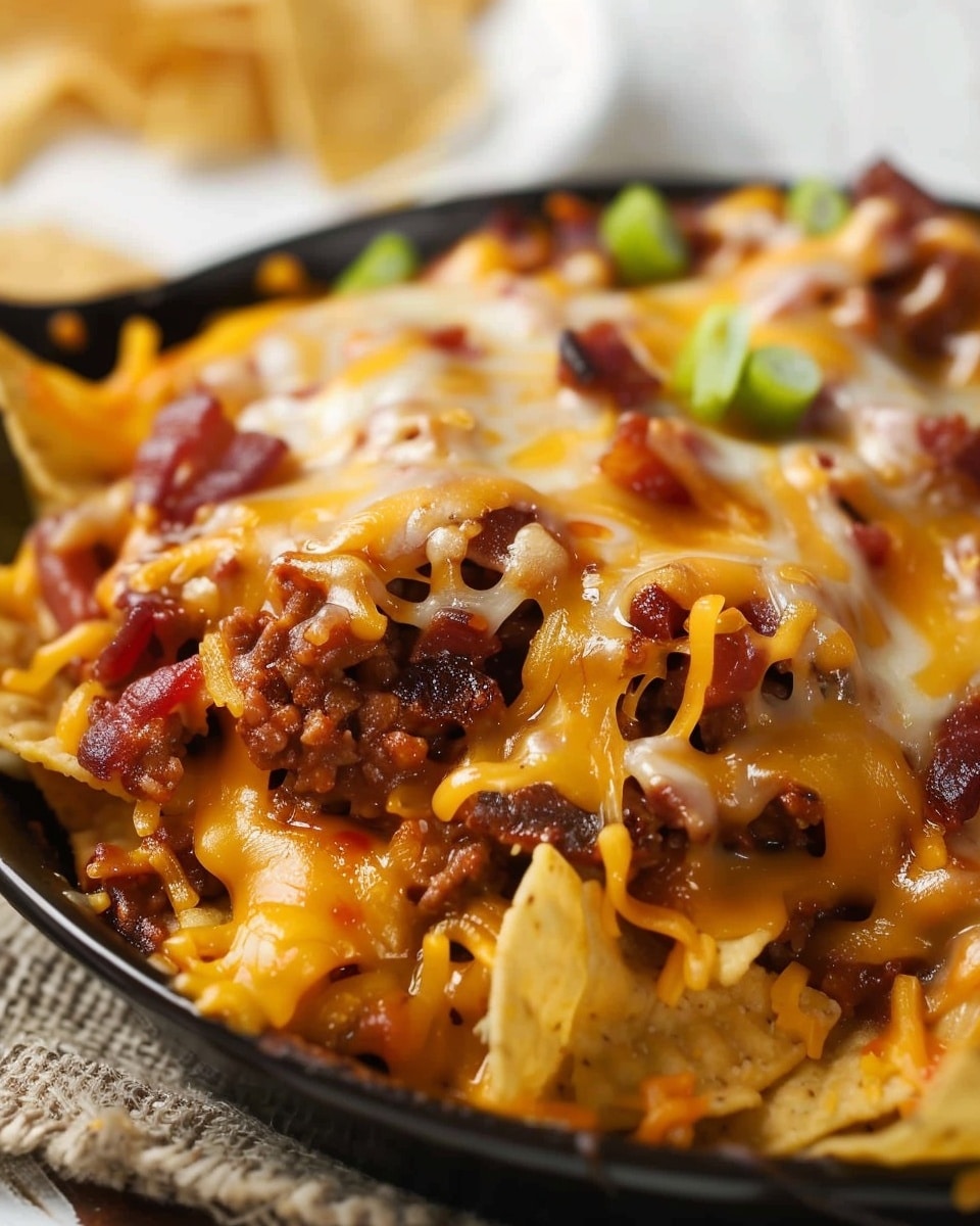 BBQ Cheeseburger Frito Pie