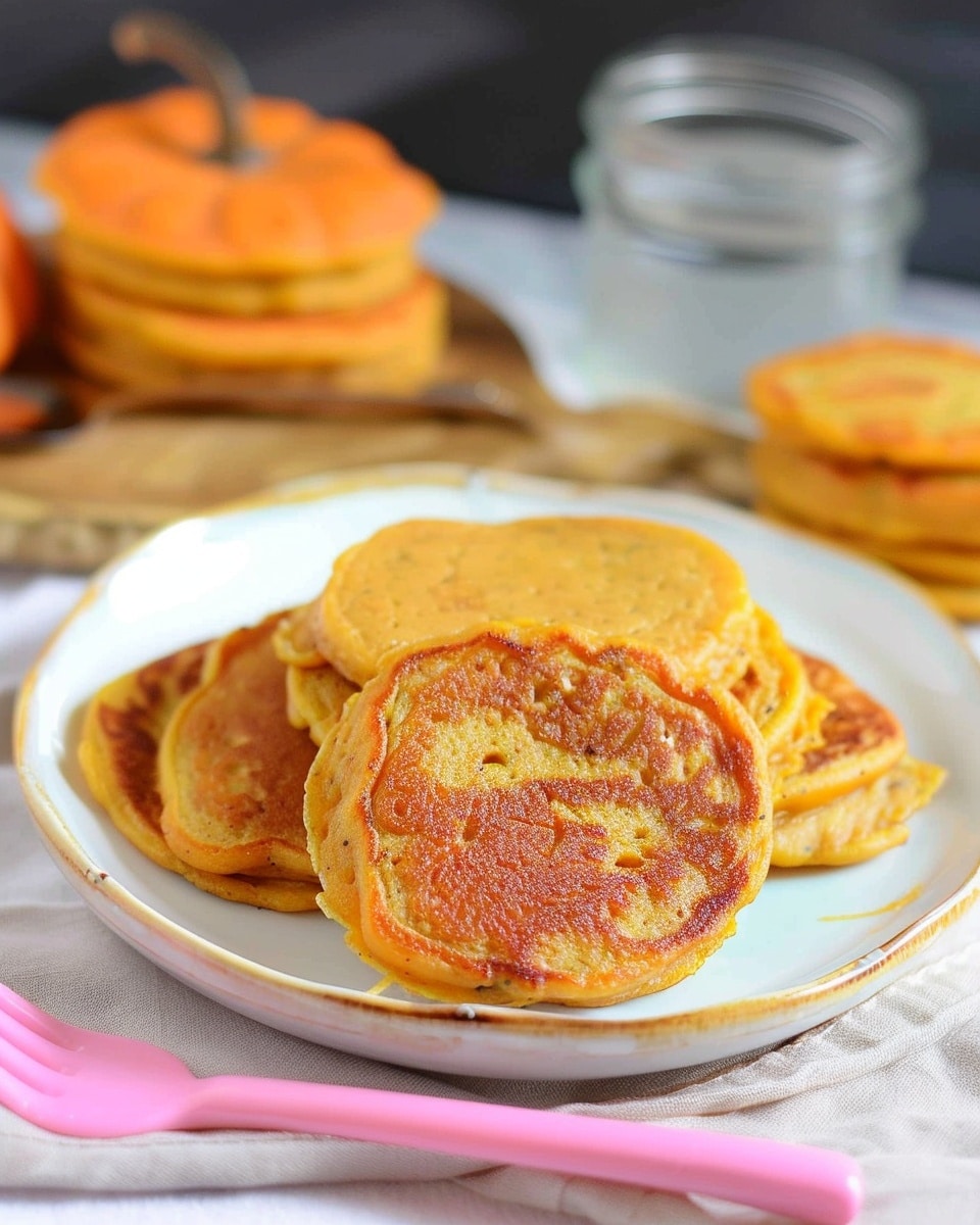 Baby Pumpkin Pancakes (No Eggs, No Dairy)