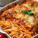 Baes Baked Spaghetti