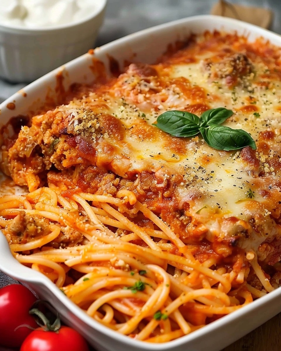 Baes Baked Spaghetti