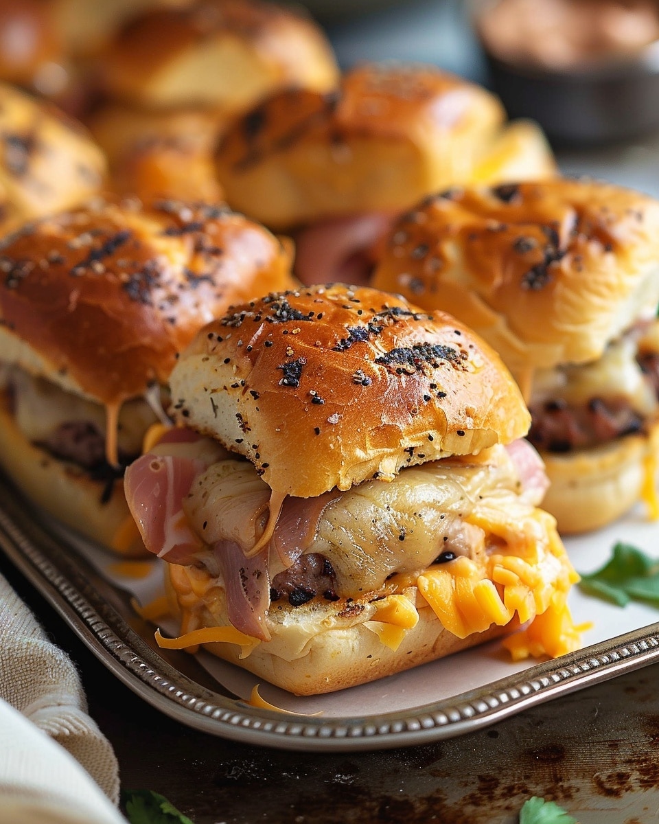 Baked Cheese Sliders