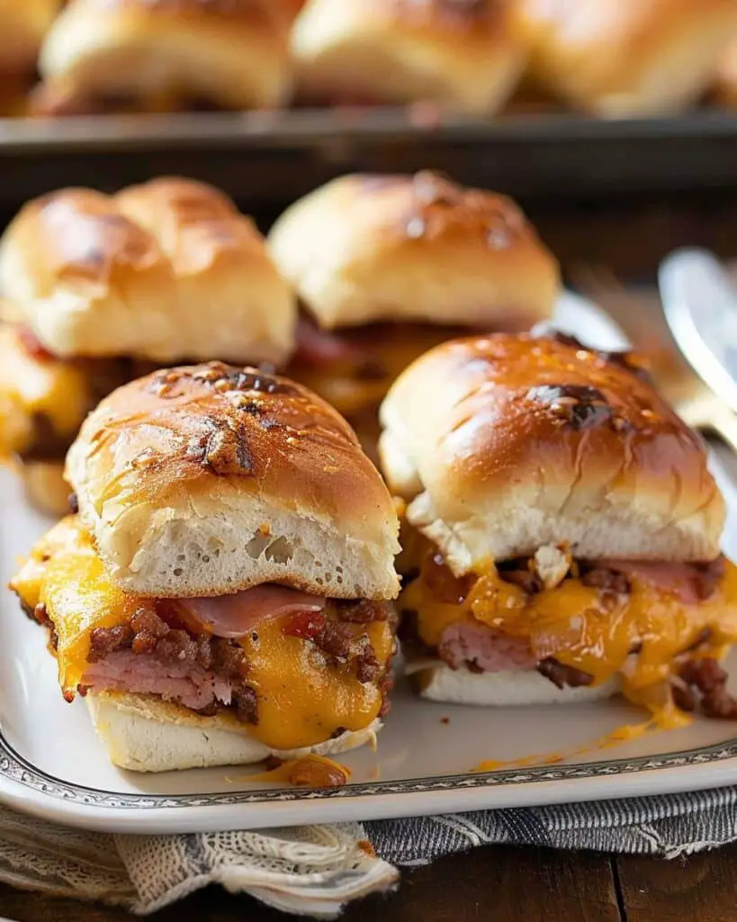 Baked Cheese Sliders