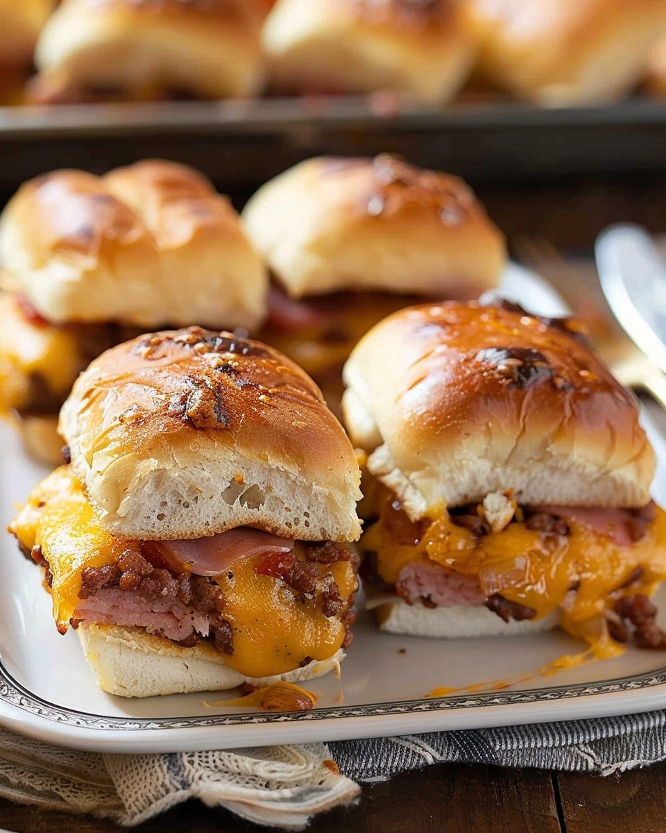 Baked Cheese Sliders