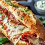 Baked Italian Sub Sandwiches