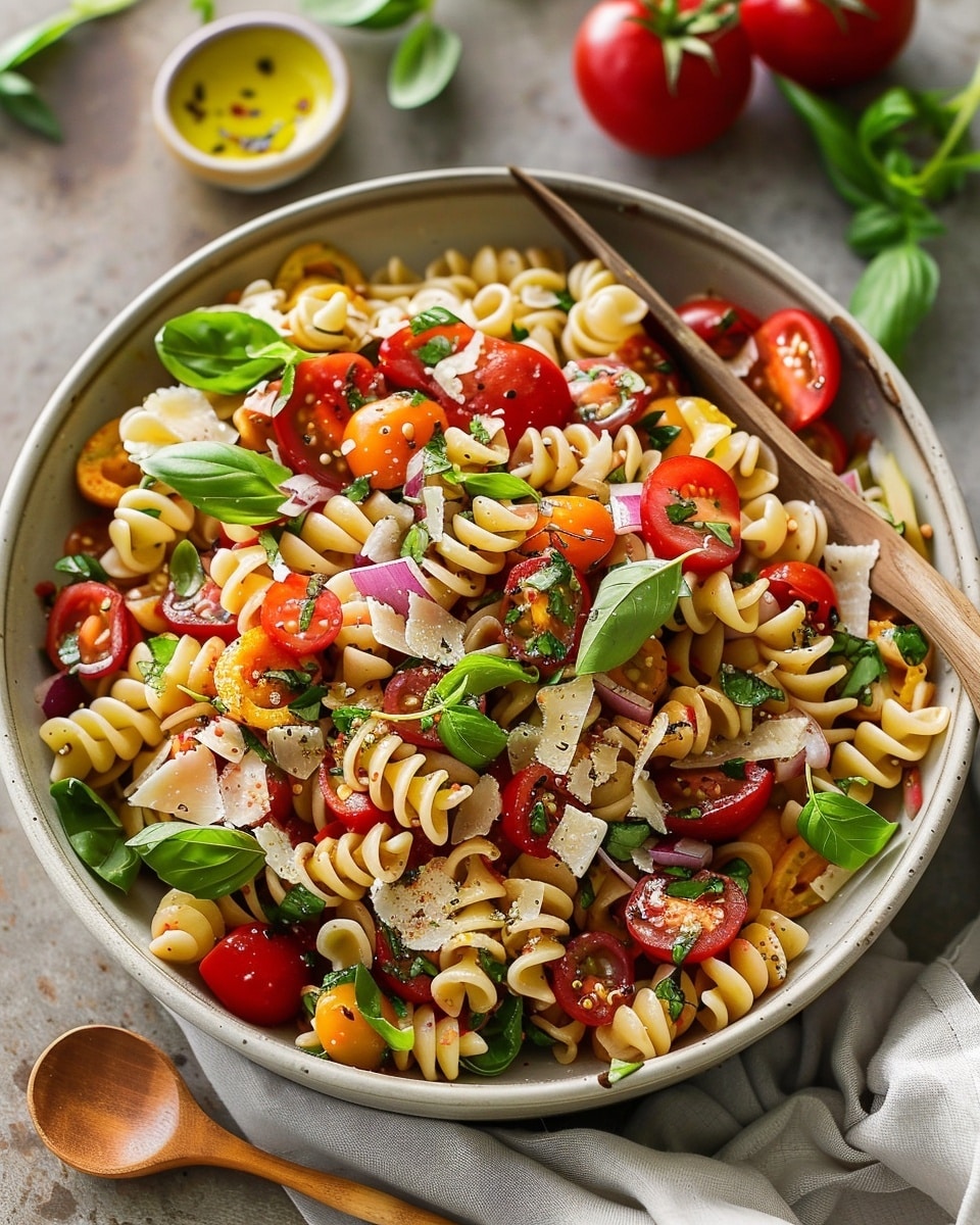Bruschetta Pasta Salad