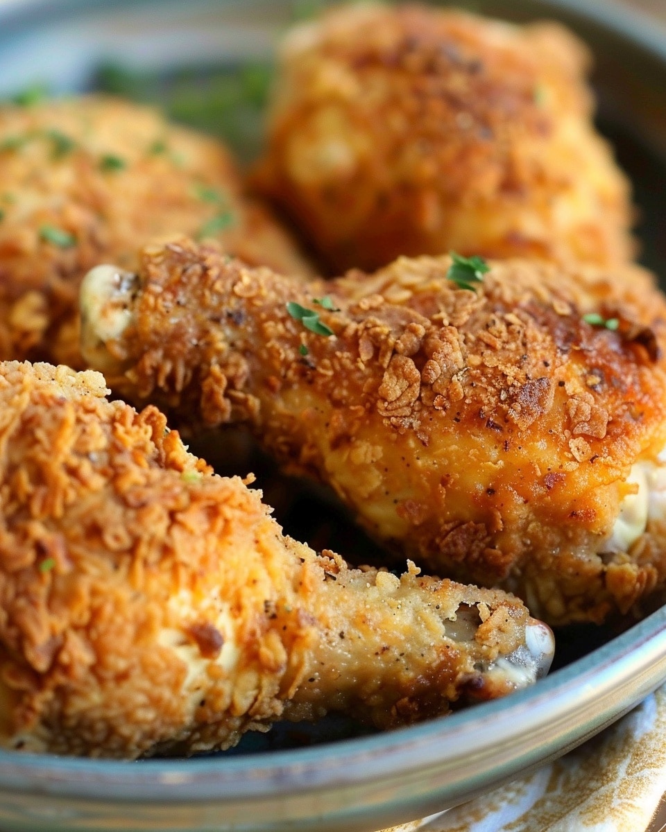 Buttermilk Ranch Oven Fried Chicken