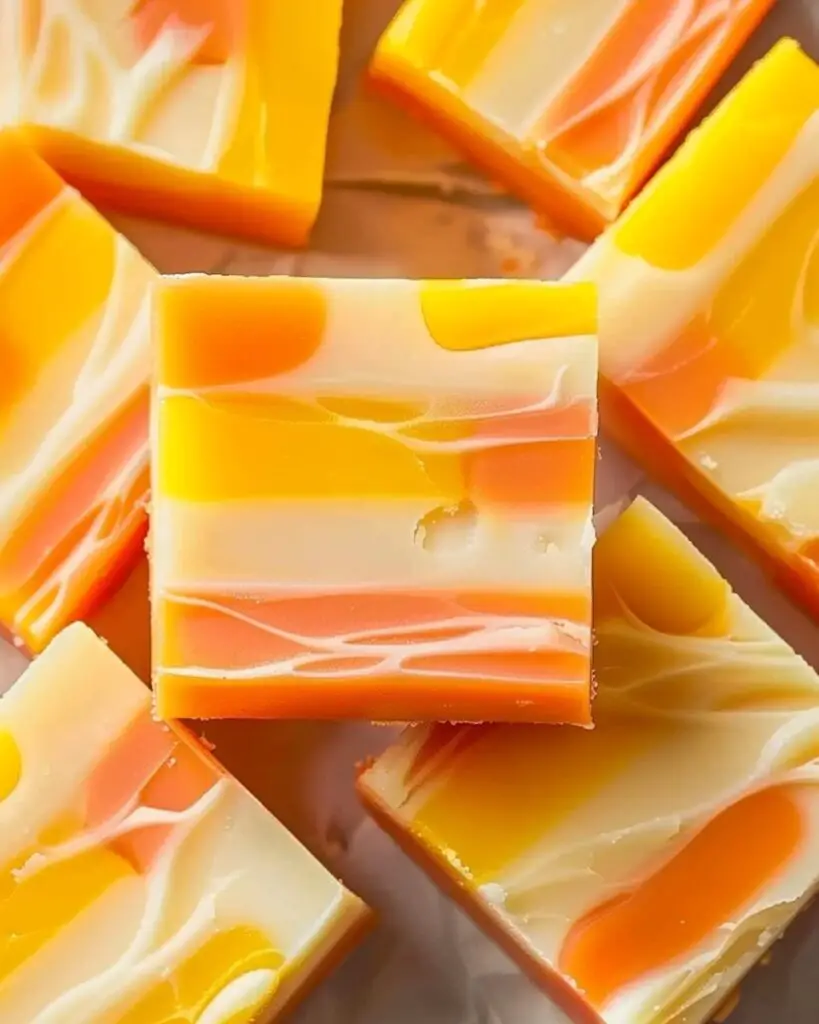 Candy Corn Fudge