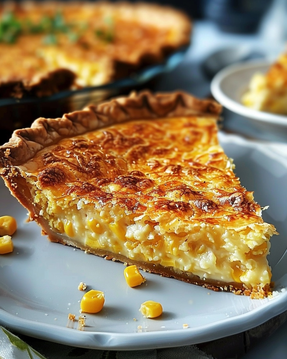 Cheddar Sweet Corn Pie: The Ultimate Comfort Food Delight
