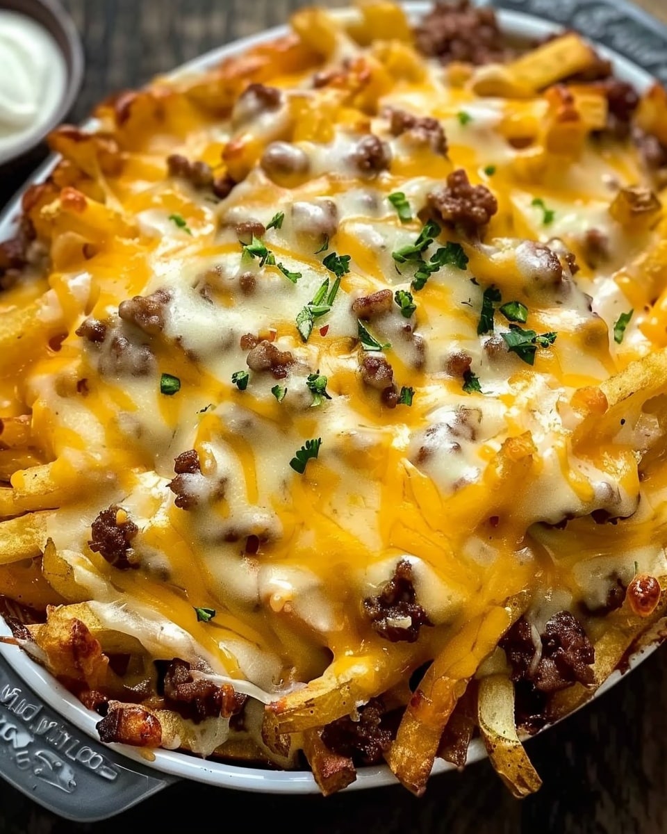 How to make Cheeseburger French Fry Casserole
