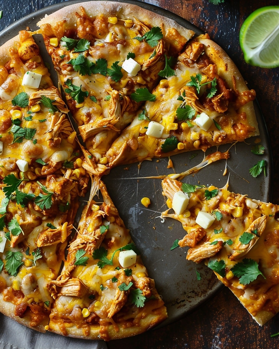 Chicken Enchilada Pizza – Spicy, Cheesy & Tex-Mex Inspired