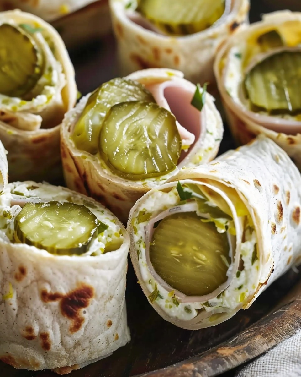 Cream Cheese Pickle Wrap Bites