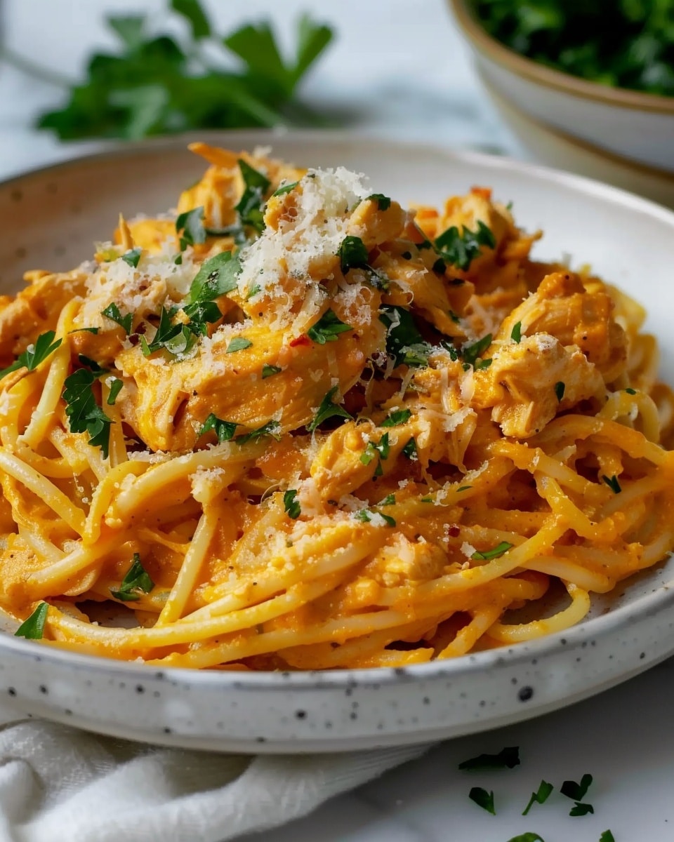 Creamy Pumpkin Chicken Pasta: A Cozy 30-Minute Fall Meal