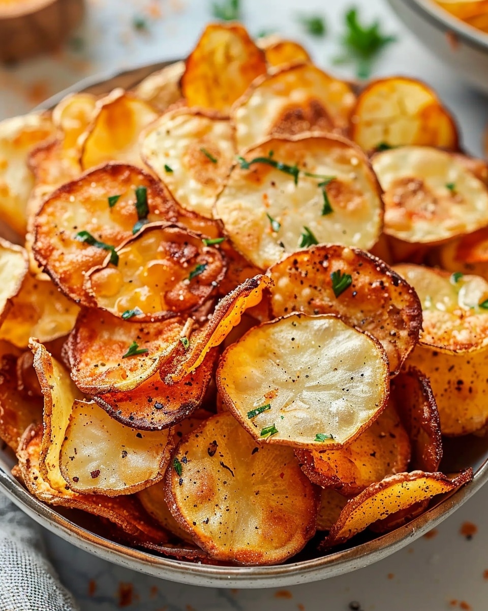 Crispy Air Fryer Potato Chips