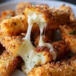 Crispy Cheese-Stuffed Potato Sticks