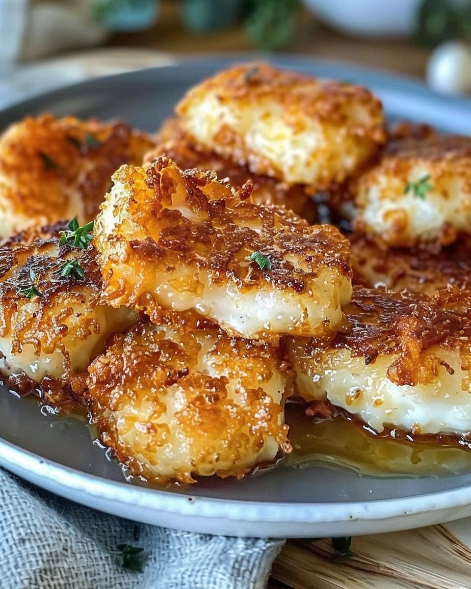 Crispy Heaven (Fried Cheese Bites)