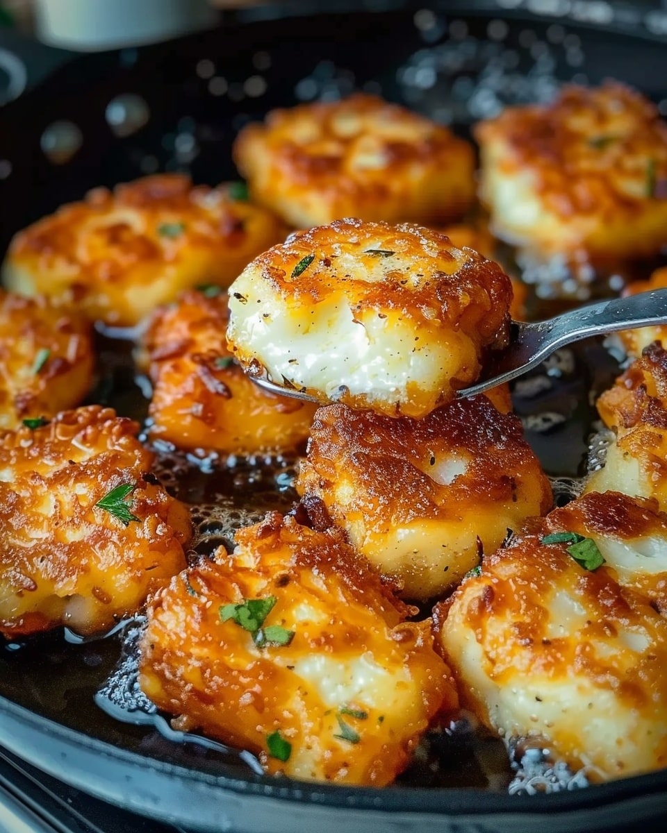 Crispy Heaven (Fried Cheese Bites)