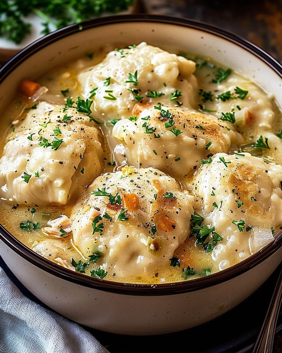 Crockpot Chicken And Dumplings