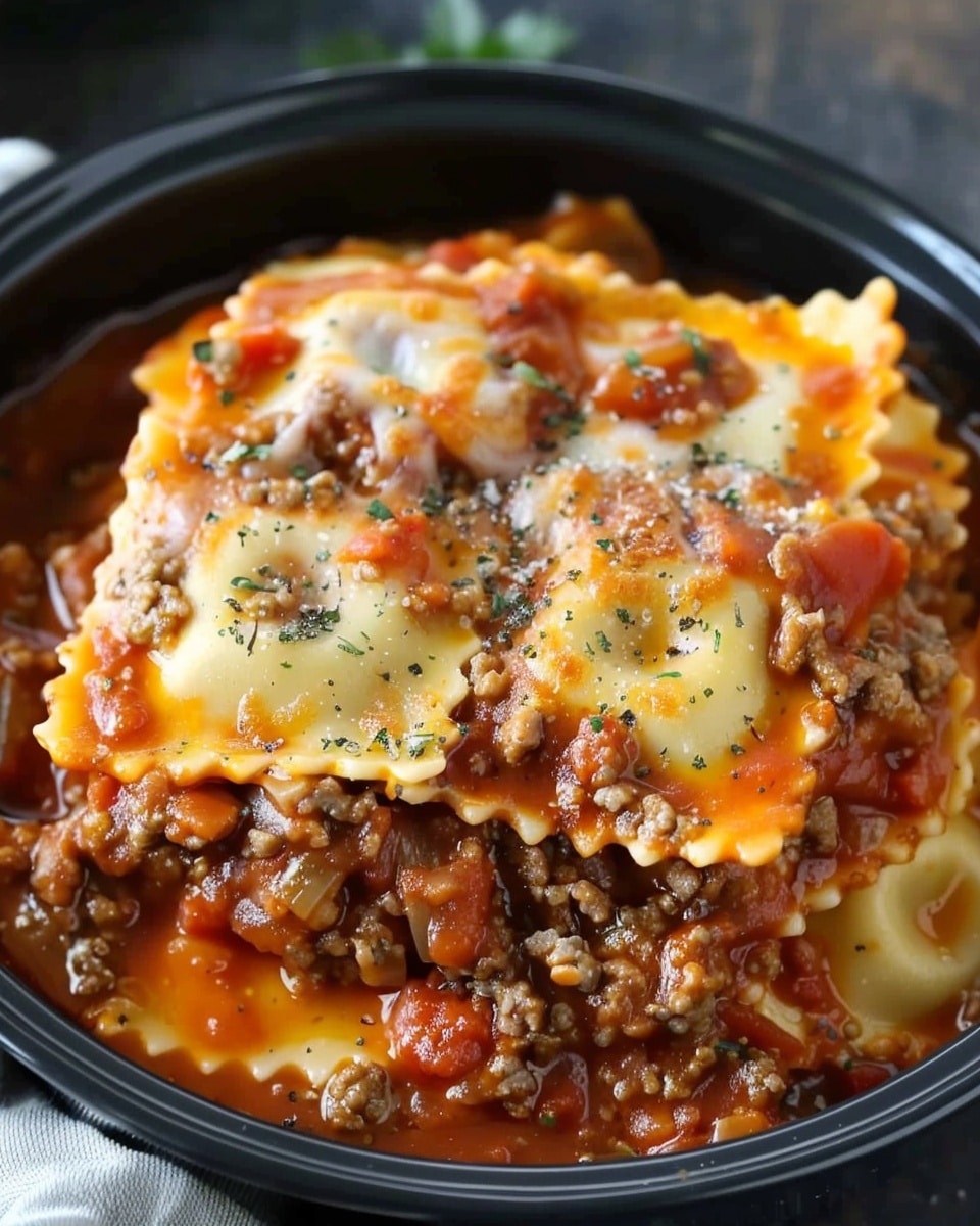 Crockpot Ravioli Lasagna: A Hands-Off, Flavor-Packed Comfort Food Masterpiece