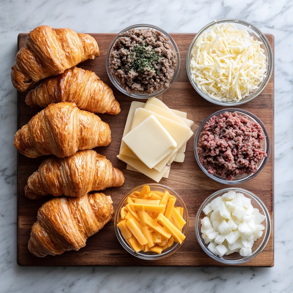 Croissant Smash Burgers