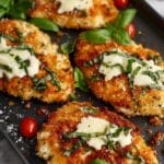Delicious Parmesan-Basil Chicken Cutlets For Savory Dinner Delight