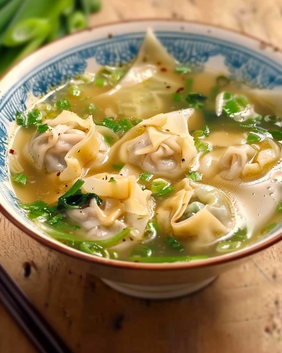 Delicious Wonton Soup In 30 Minutes