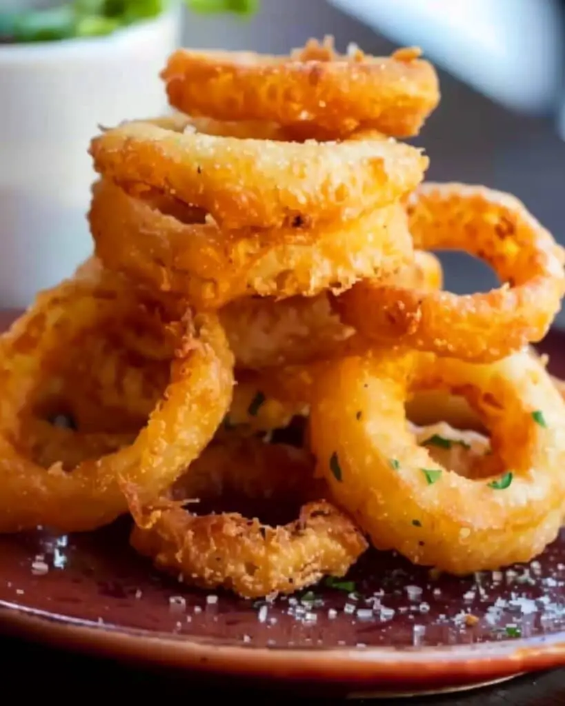 Crispy Sweet And Spicy Onion Rings