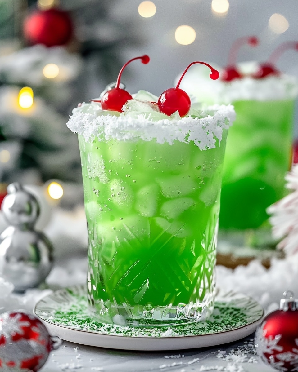 Delightful Grinch Cocktail
