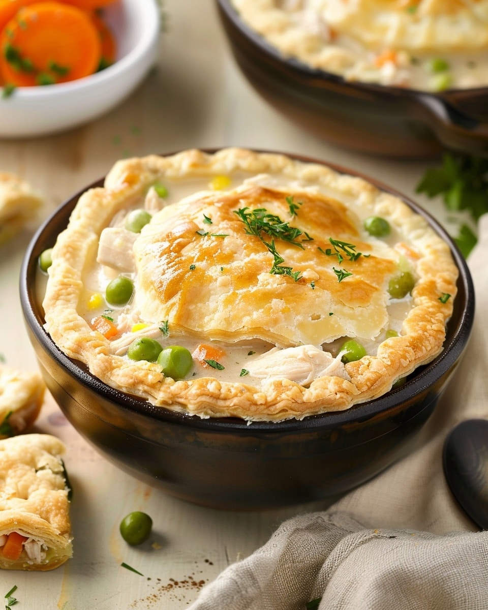 Easy Slow Cooker Chicken Pot Pie