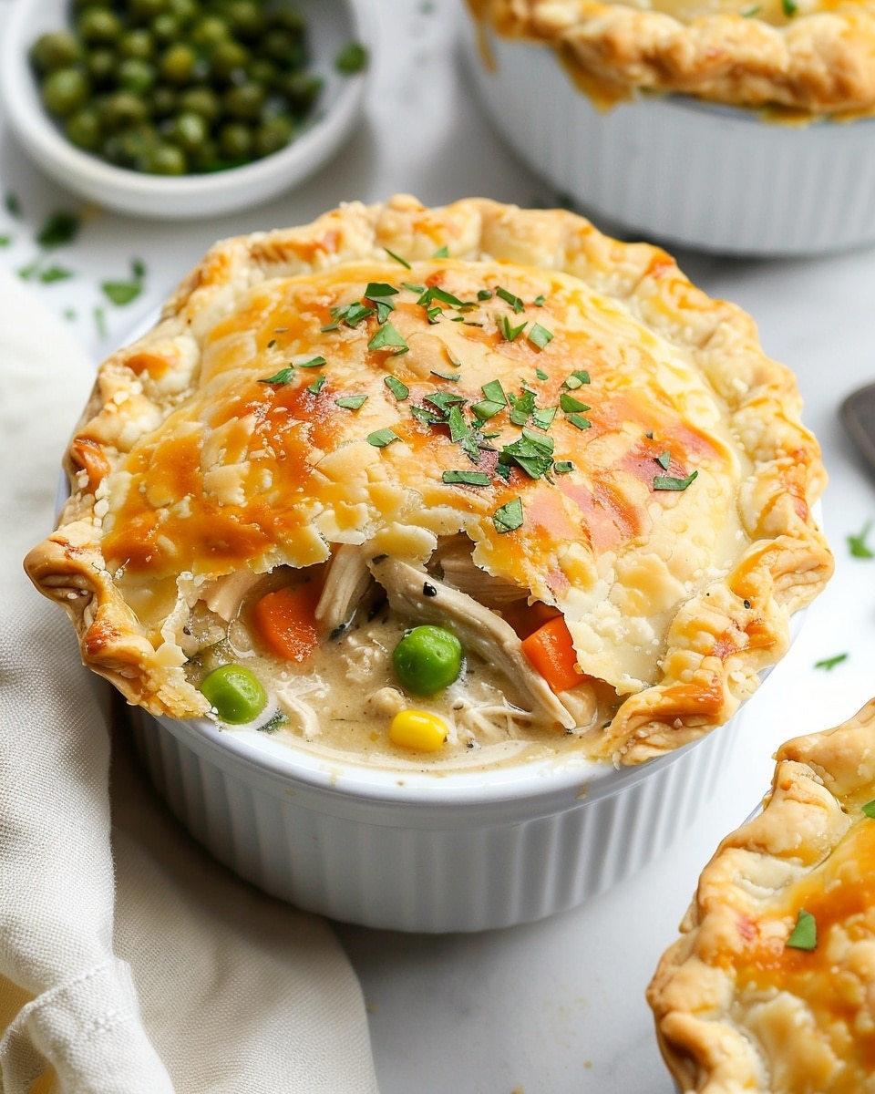 Easy Slow Cooker Chicken Pot Pie