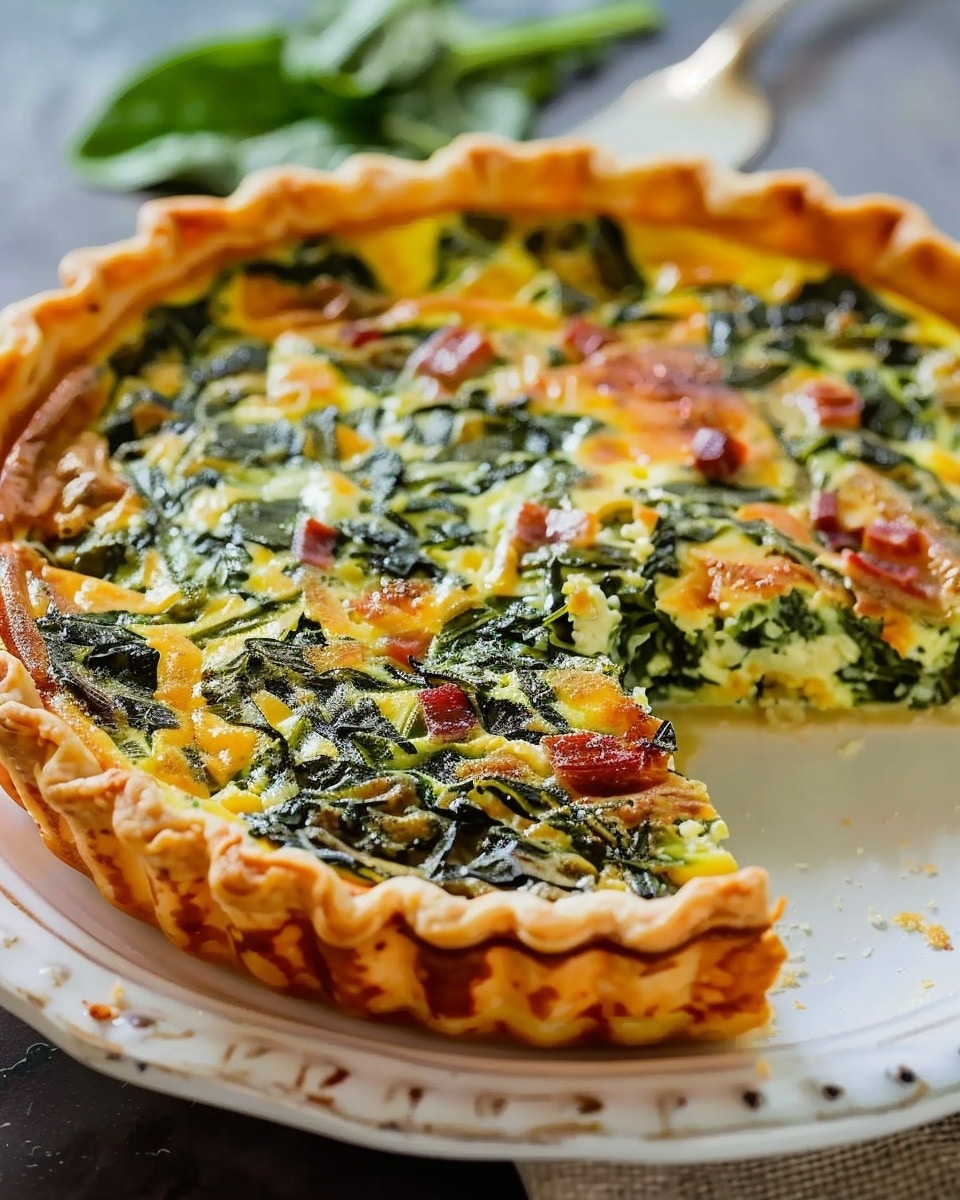 Easy Spinach Quiche