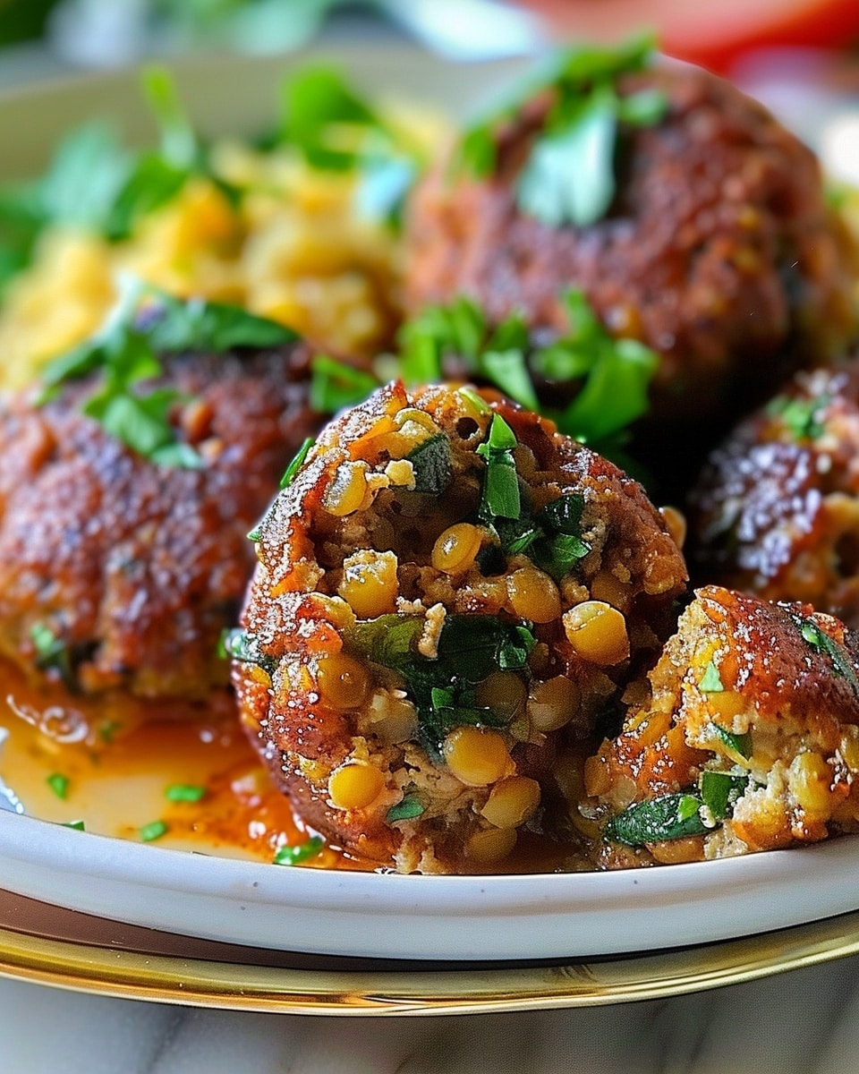 Easy Vegetarian Lentil Meatballs