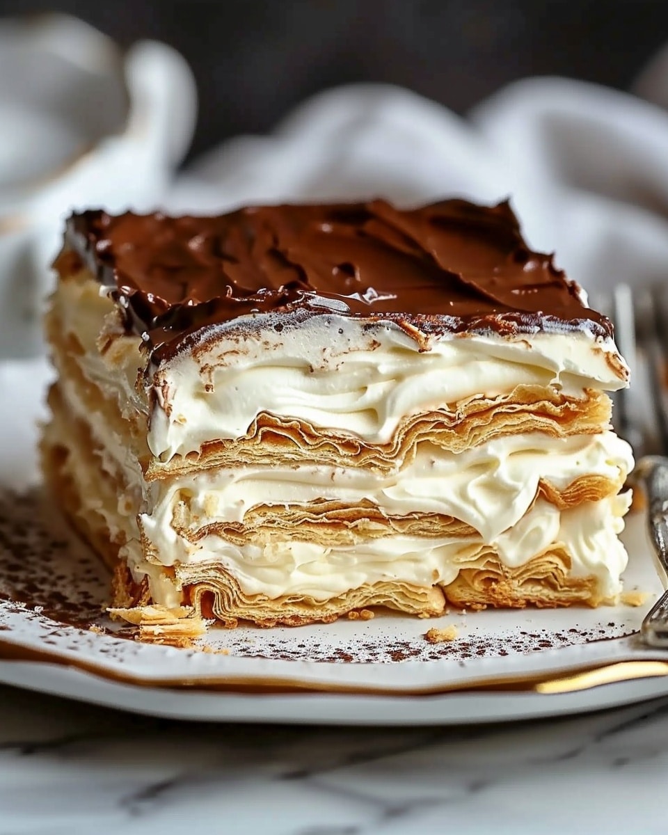 Effortlessly Indulgent No-Bake Eclair Cake For Every Occasion