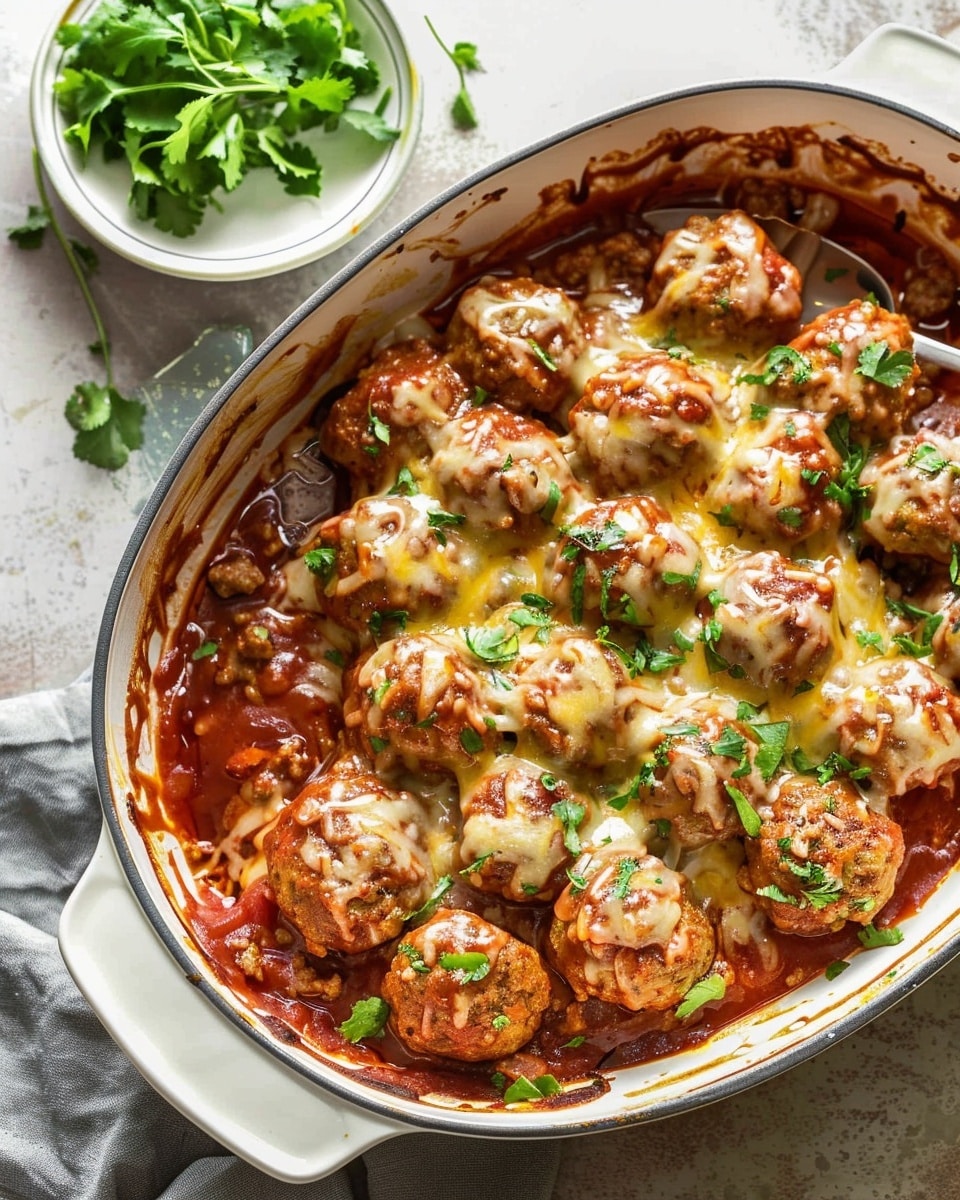 Enchilada Meatballs