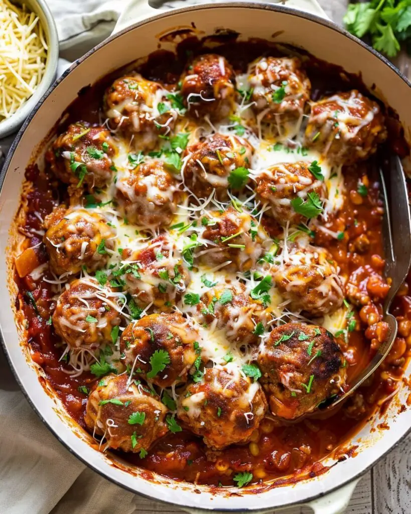 Enchilada Meatballs