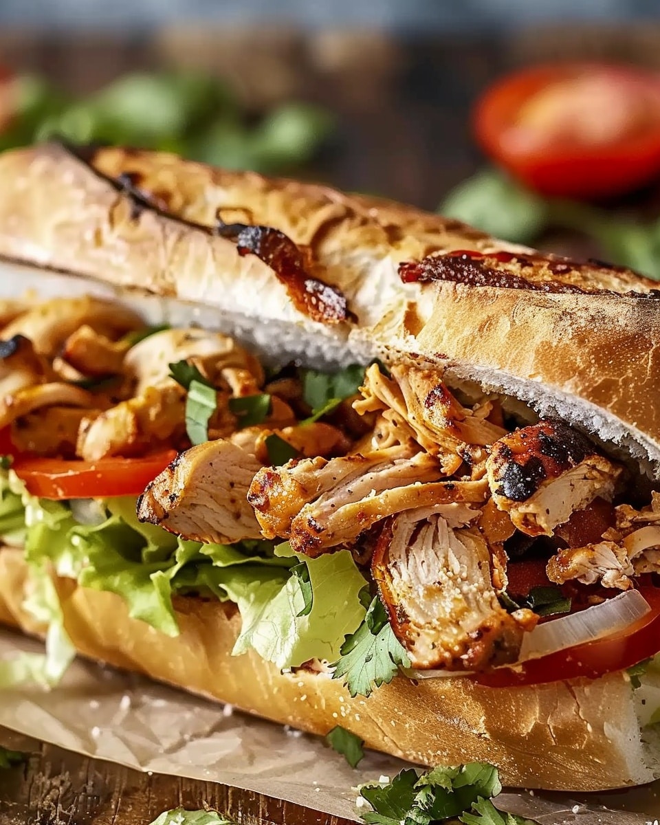 Flavor-Packed Chicken Torta Sandwich