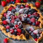 Freeform Berry Tart