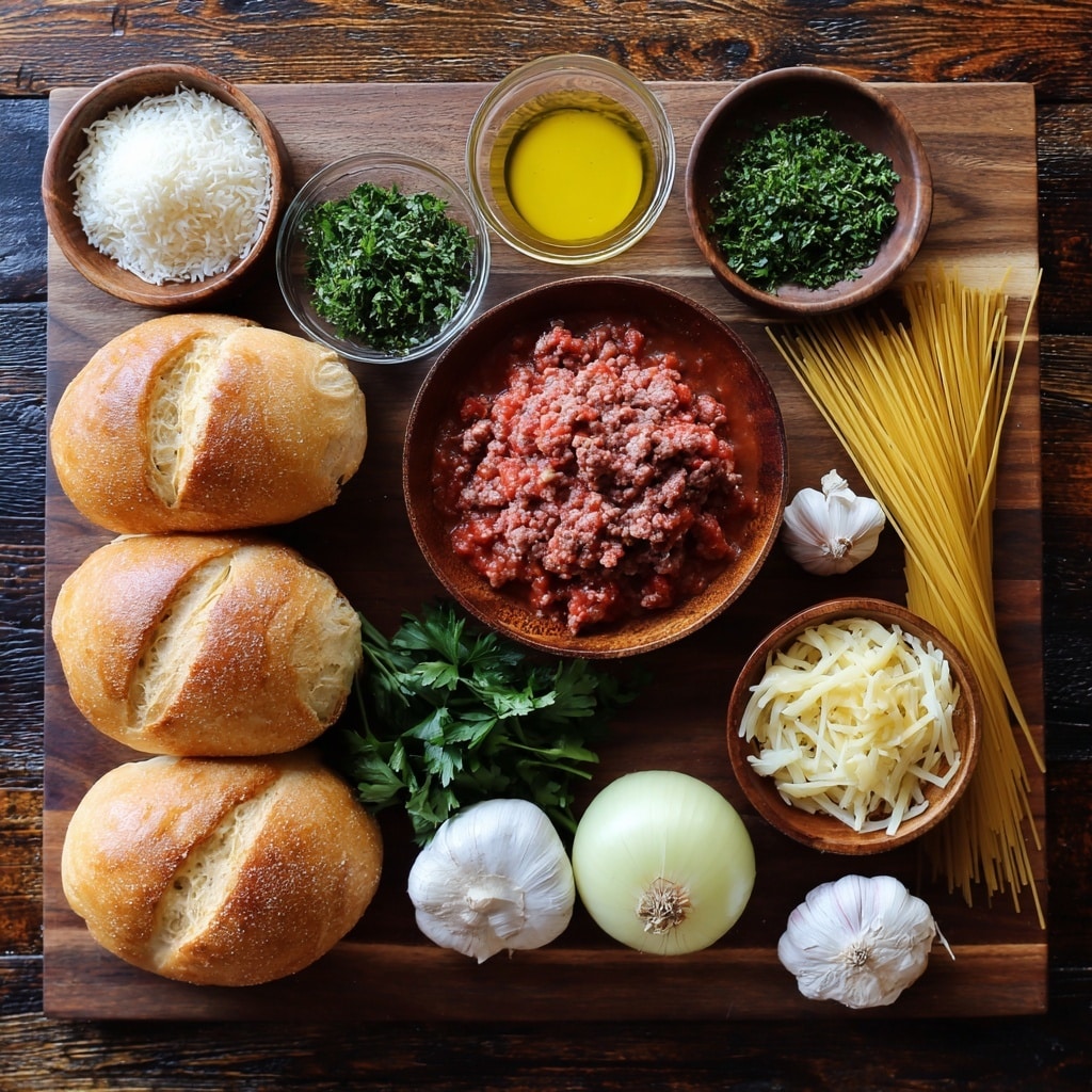 Garlic Butter Spaghetti Bowls