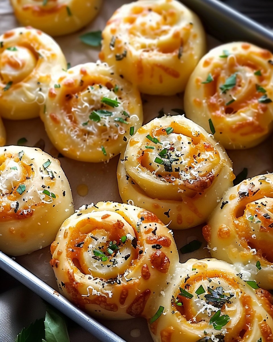 Garlic Parmesan New York Pizza Rolls