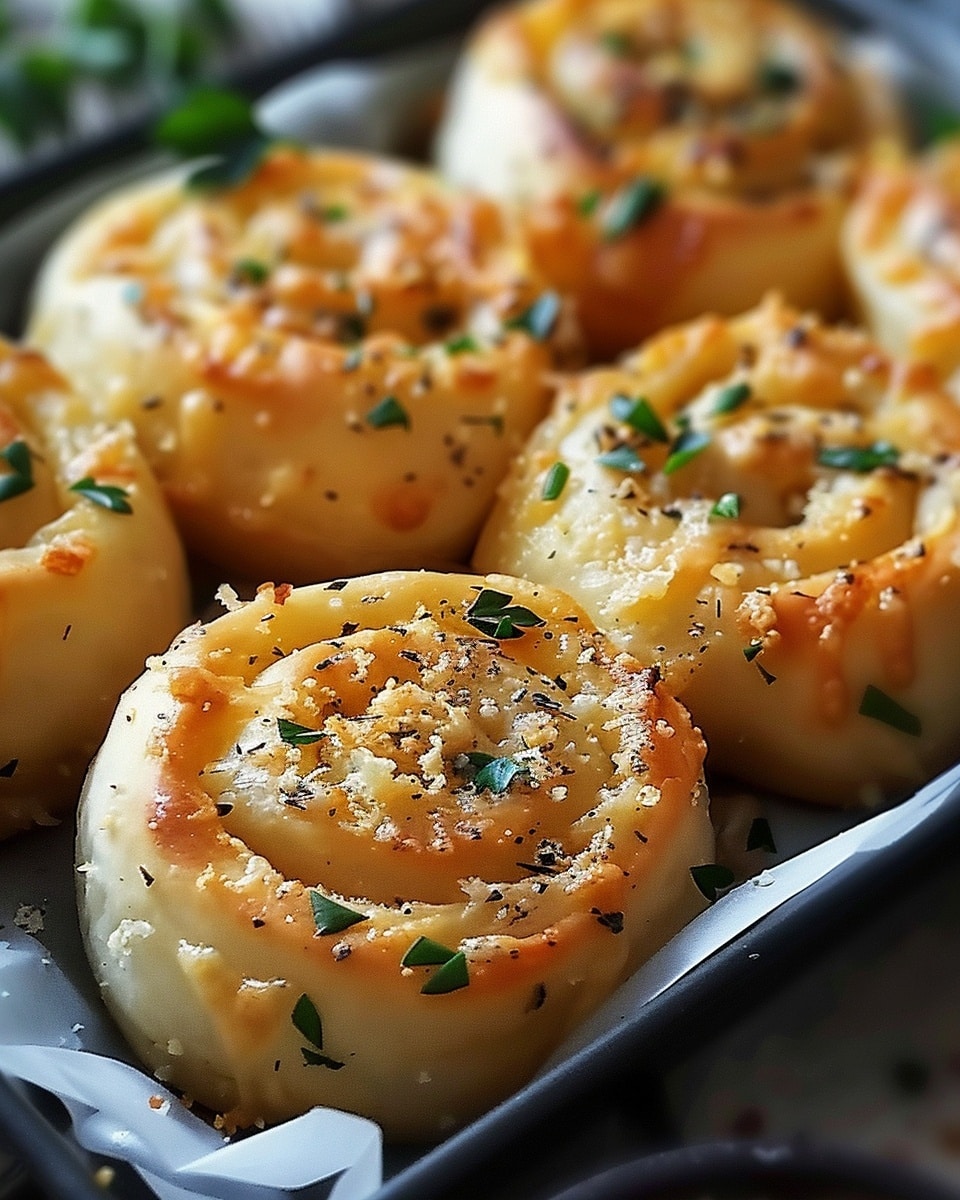 Garlic Parmesan New York Pizza Rolls