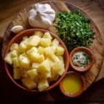 Garlic Roast Potatoes
