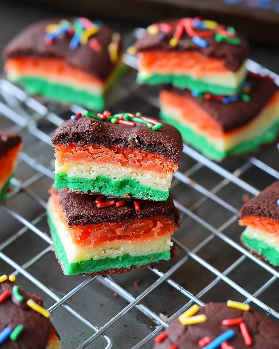 Gluten Free Italian Rainbow Cookies